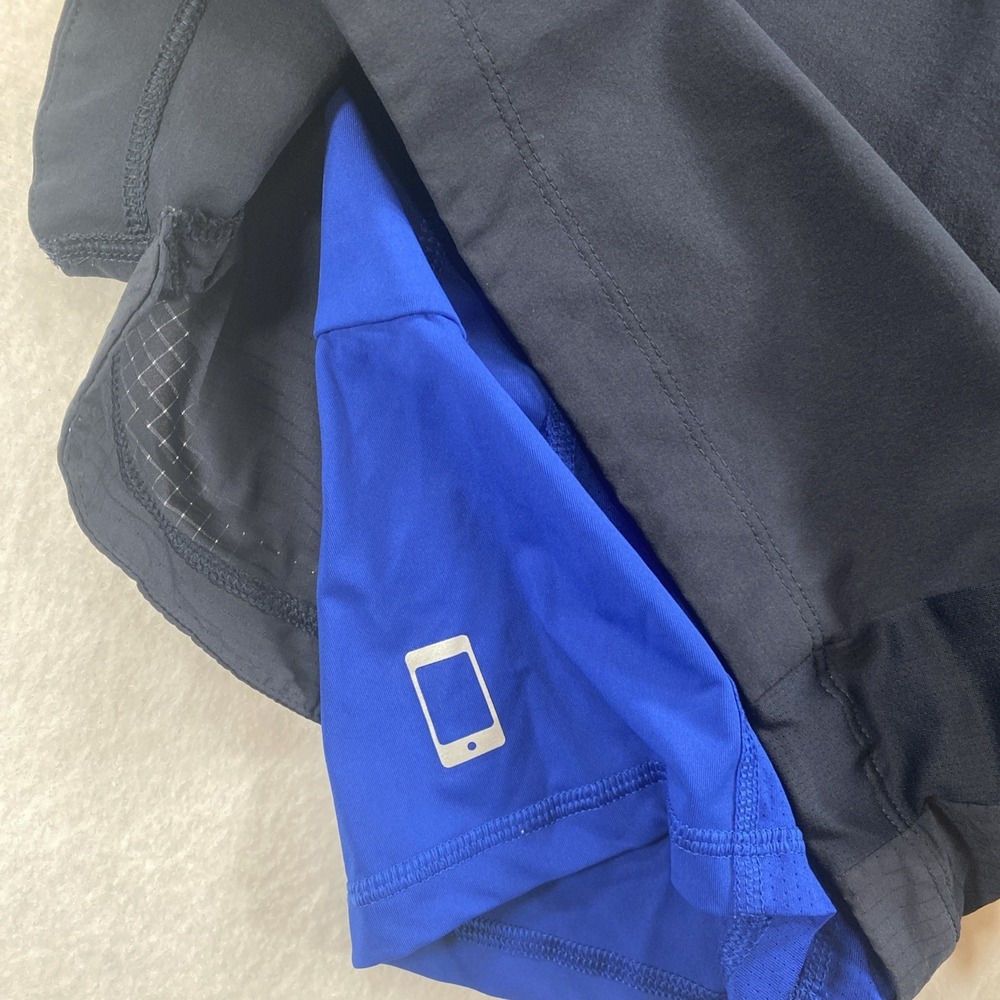 Adidas HIIT Spin 2 In 1 Shorts Gym Sports Legend Ink HR3771 Mens Sz Large S3 - Picture 3 of 7